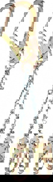 6' Long, 310 Lb Capacity, 2 Leg Locking Snap Hook Harness Lanyard